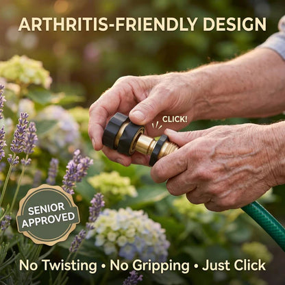 AeroLock Pro — Instant-Connect Garden Hose Coupling