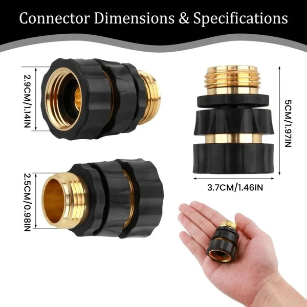 AeroLock Pro — Instant-Connect Garden Hose Coupling