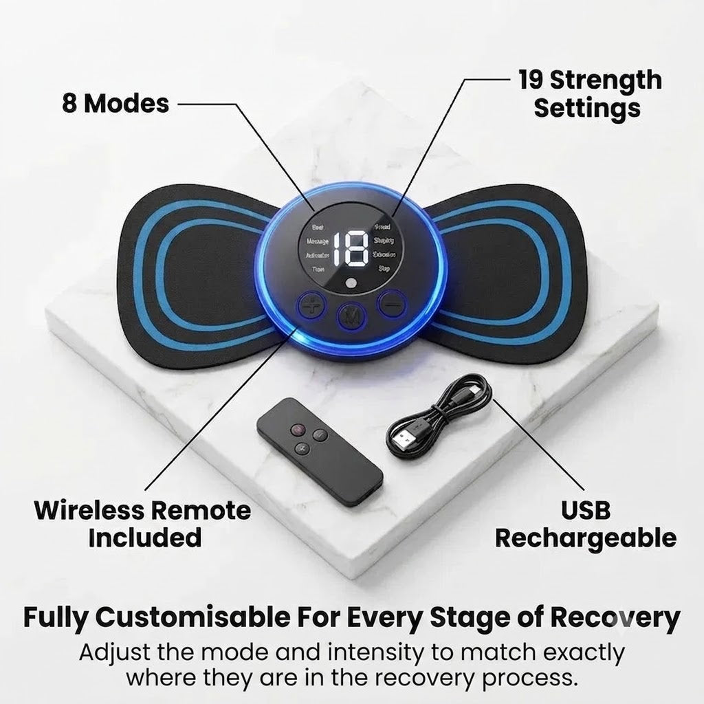 Nerve Restore™ — The At-Home Device That Gives Your Parent's Muscles The Signal The Stroke Disrupted.