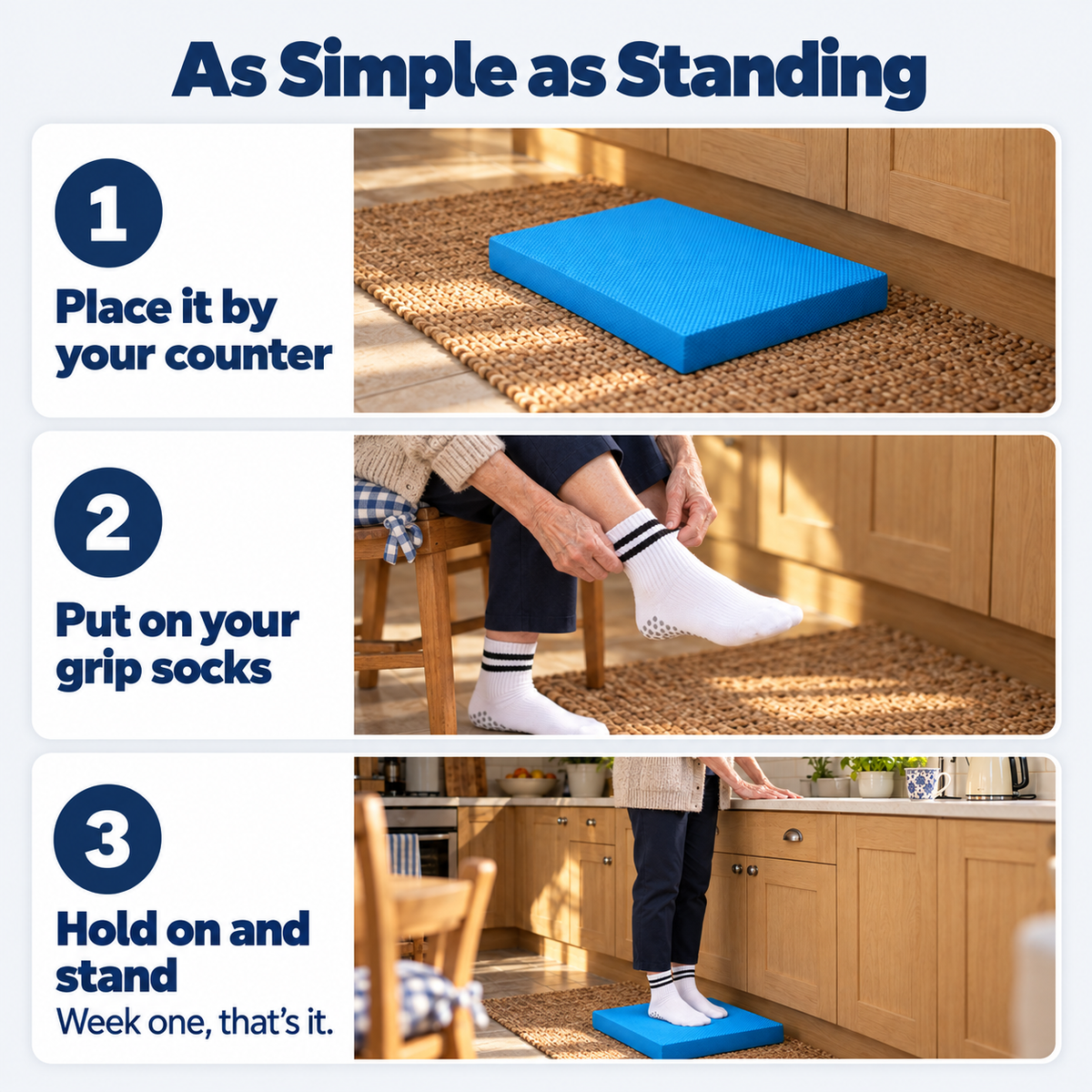 Suverta™ Balance System — 5-Minute At-Home Balance Training Kit