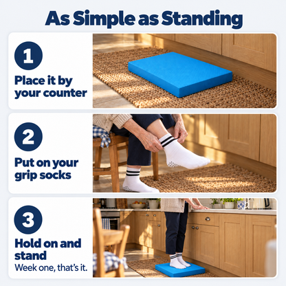 Suverta™ Balance System — 5-Minute At-Home Balance Training Kit