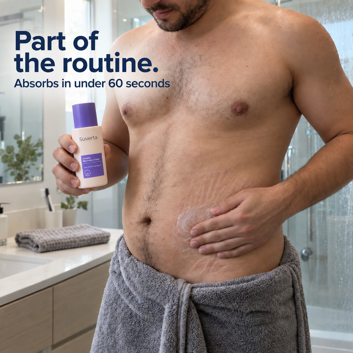 Suverta Recovery Cream — Skin Firming Cream for Men