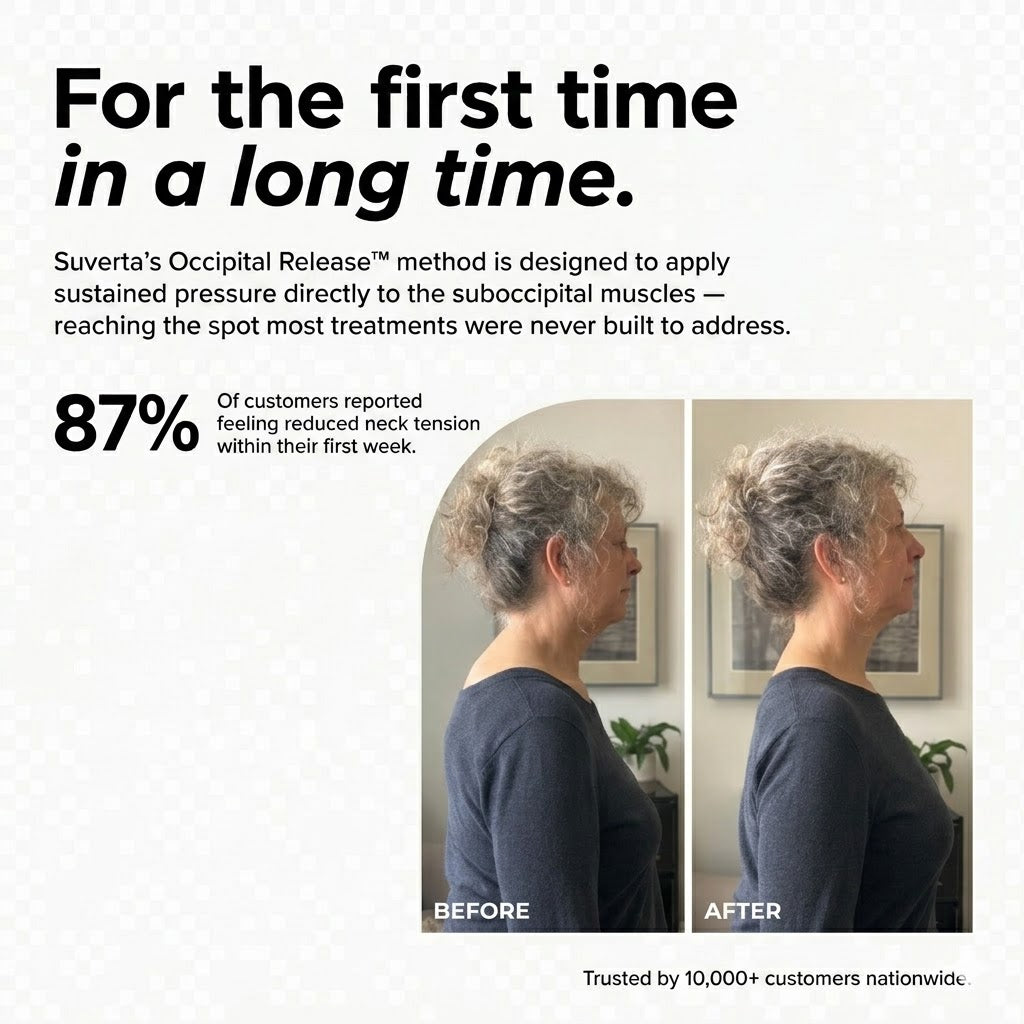 Suverta Occipital Release™ — 18 Months Of Clinical Research Behind A 10-Minute Daily Routine