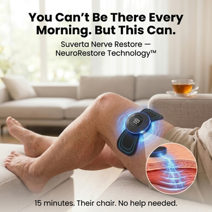 Nerve Restore™ — The At-Home Device That Gives Your Parent's Muscles The Signal The Stroke Disrupted.